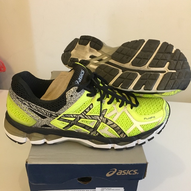 Sepatu ASICS GEL KAYANO 21 Lite ukuran 43.5 Preloved