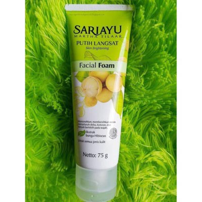 Sariayu Facial Foam Putih Langsat 75g Pembersih Wajah