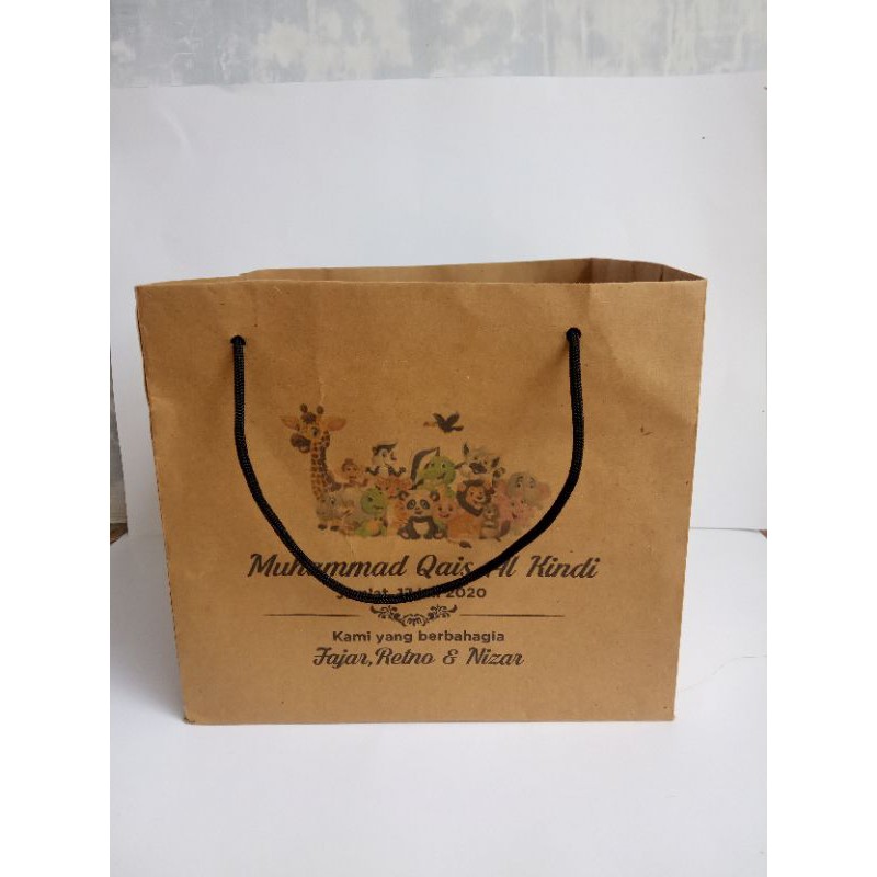 

Paperbag custom 22x22x20