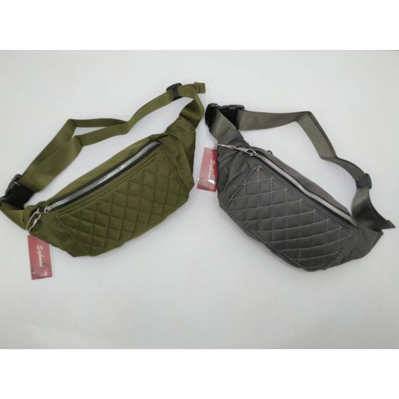 Tas waist bag import Shigmon 0017#