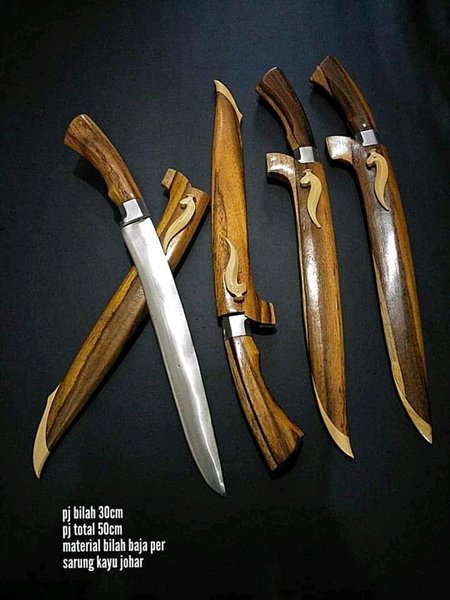 Perkakas Golok Sembelih Baja Per Khas Ciwidey