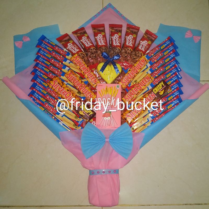 

bucket snack oreo/buket snack/bucket snack/hadiah sidang /hadiah wisuda/hadiah ultah