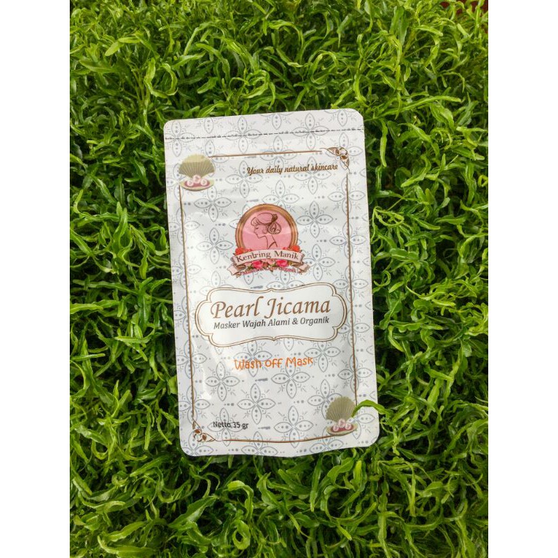 Masker Organik Pearl Jicama Kentring Manik