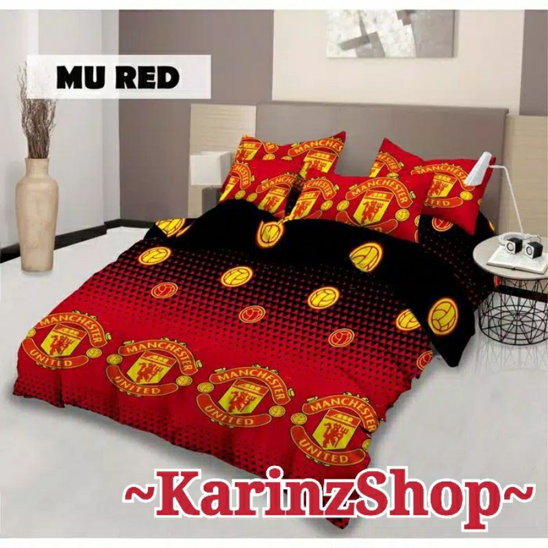 Sprei Lady Rose MU RED ( King 180 / Queen 160 / Single 120 x 200 )