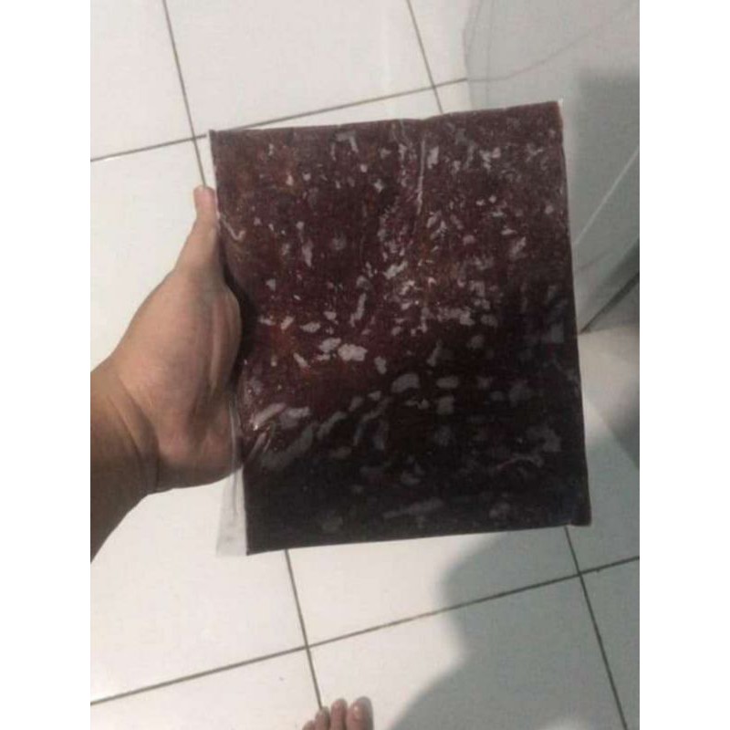 cacing darah beku/blood worm beku cadar beku cacing darah pakan ikan cupang 100gram