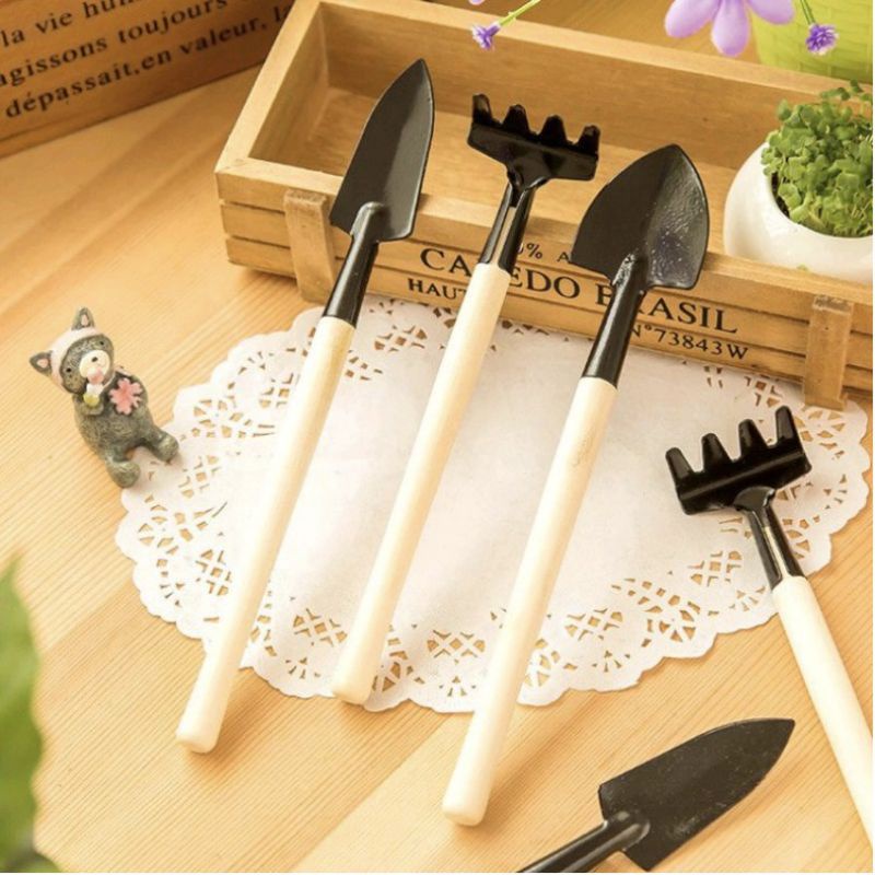 DuaWarna Alat Berkebun Mini Set 3 in 1 Perlengkapan Berkebun Isi 3 Set Garden Gardening