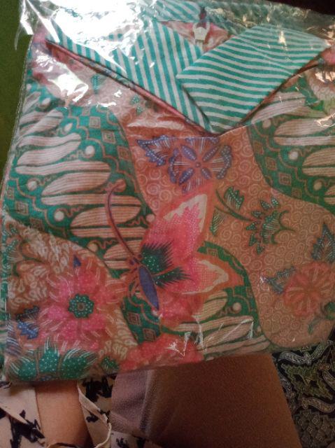 Tunic Afika Santika Pastel #2 Tunic Batik Cantik Tunik Batik Formal Seragaman Batik Kerja Bagus