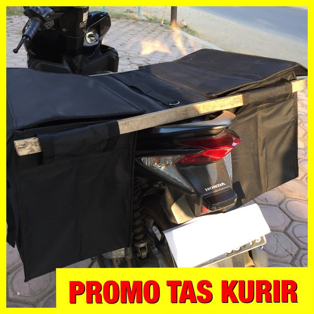 TPO TAS KURIR / TAS KARGO MOTOR / TAS RONJOT / TAS POS / TAS OBROK / SADDLE BAG TG0112A Terlaris di