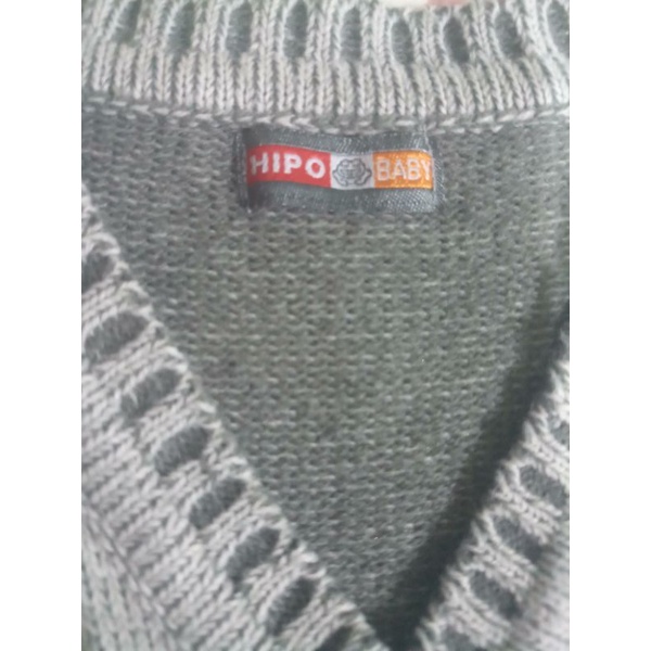 Preloved Rompi Rajut Hipo Baby