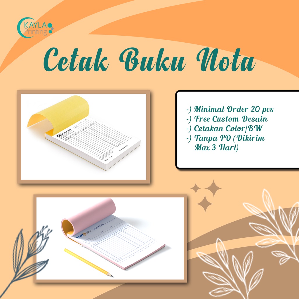 

Cetak Buku Nota Custome