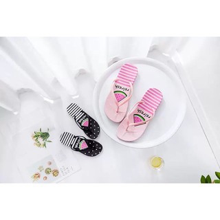 [LOKAL] Fashion Fair - Sandal WATERMELON SEMANGKA JELLY TERBARU Sendal Flipflop