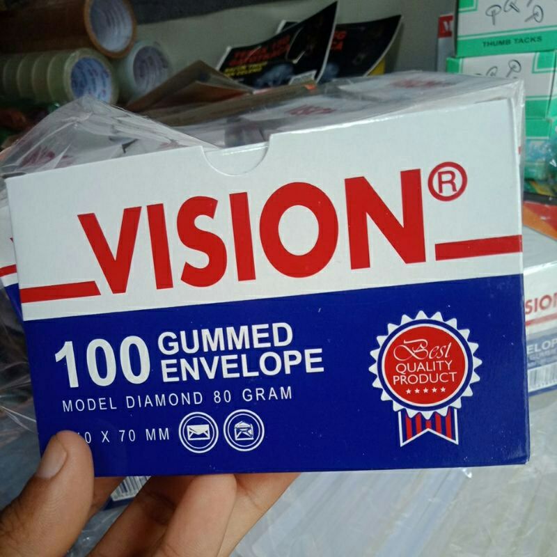

AMPLOP MERPATI PUTIH UKURAN KECIL 1 BOX ISI 100 LEMBAR