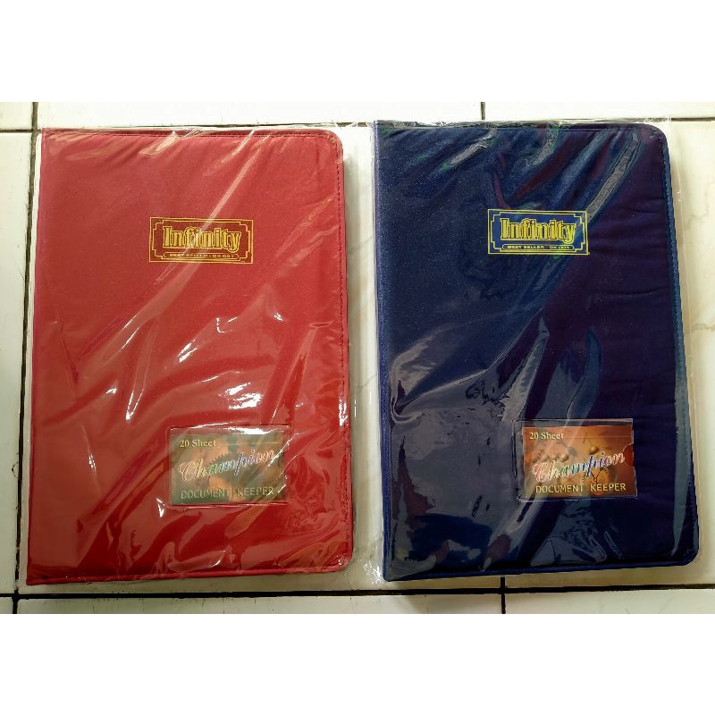 

Dokumen keeper Infinity/tempat surat surat penting F4 20 lembar