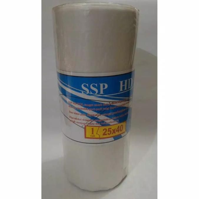 

DISKON PLASTIK ROLL BUAH 25X40 / PLASTIK KERTAS HVS / ROL 25 X 40