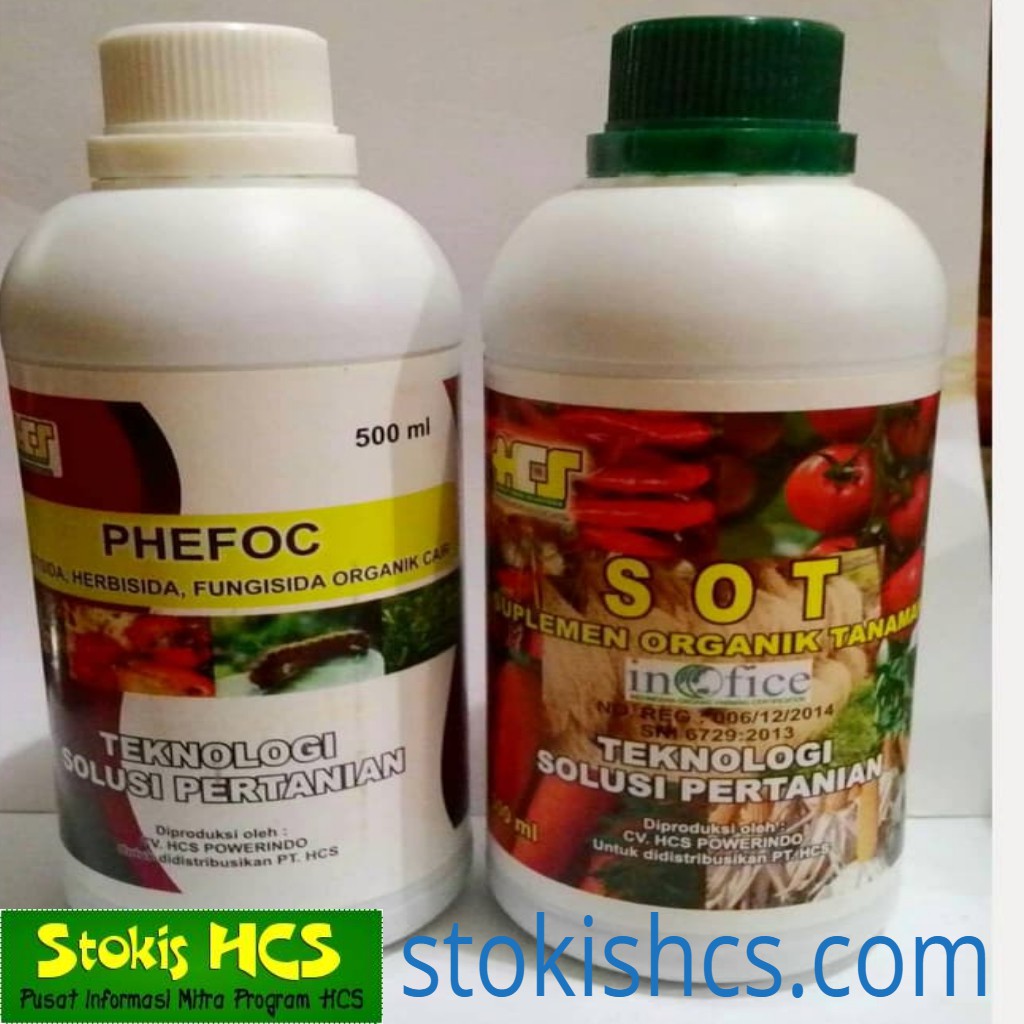Paket Pertanian Organik HCS SOT Dan PHEFOC