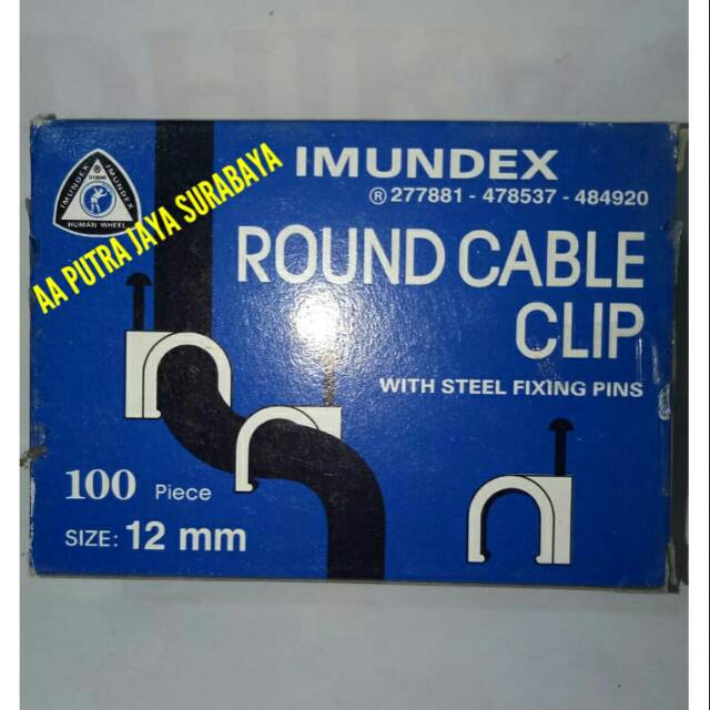 Jual Klem Kabel Imundex Mm Shopee Indonesia