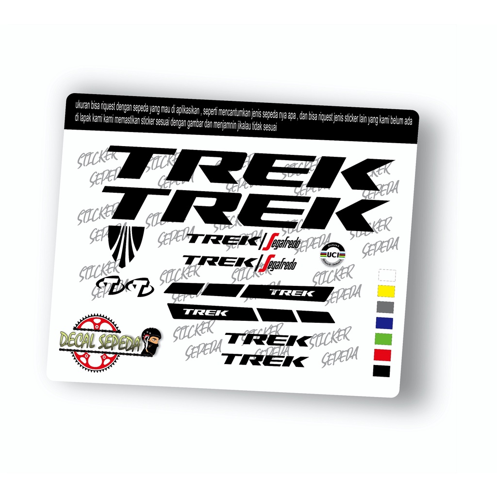 decal sepeda trek  - sticker sepeda trek full cutting
