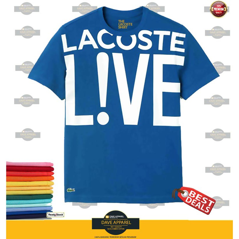 tshirt lacoste
