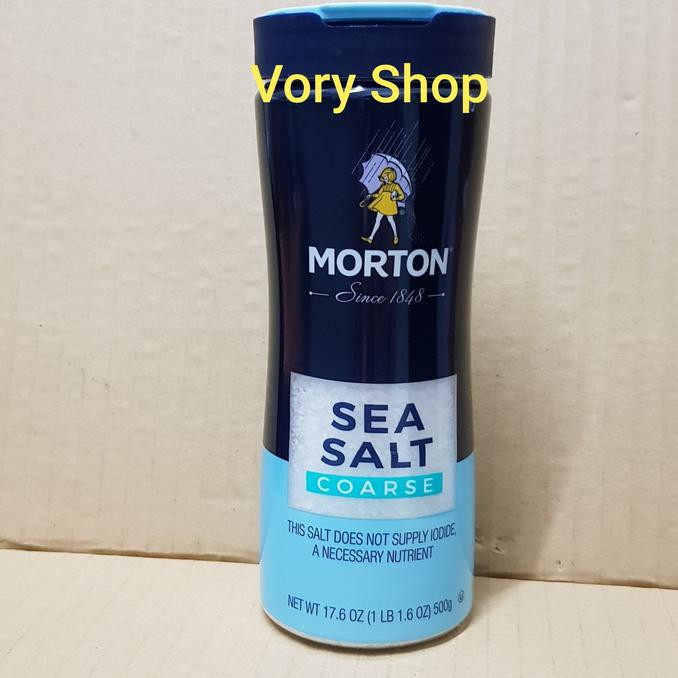

New Arrival - Morton Mediterranean Sea Salt Coarse 500Gr
