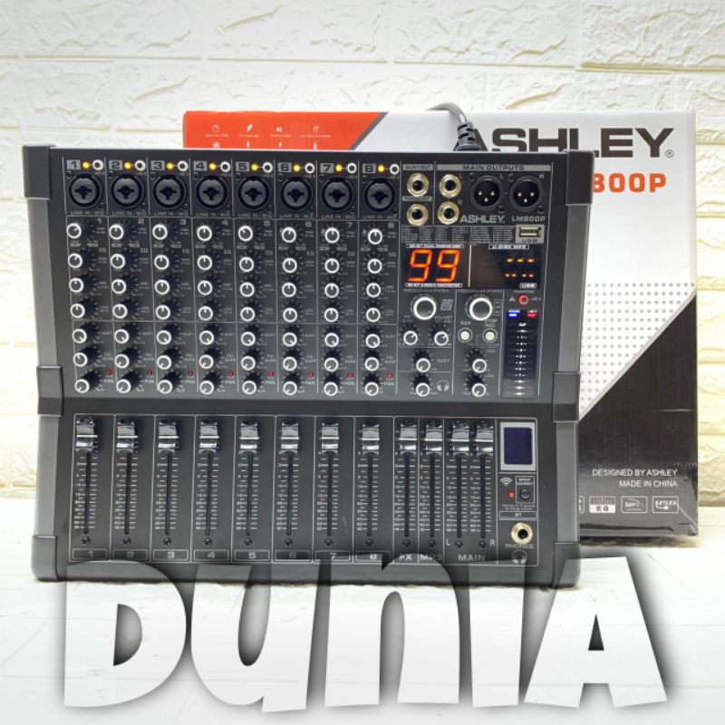 Power mixer Ashley LM800P ( 8 Channel ) Shopee Indonesia