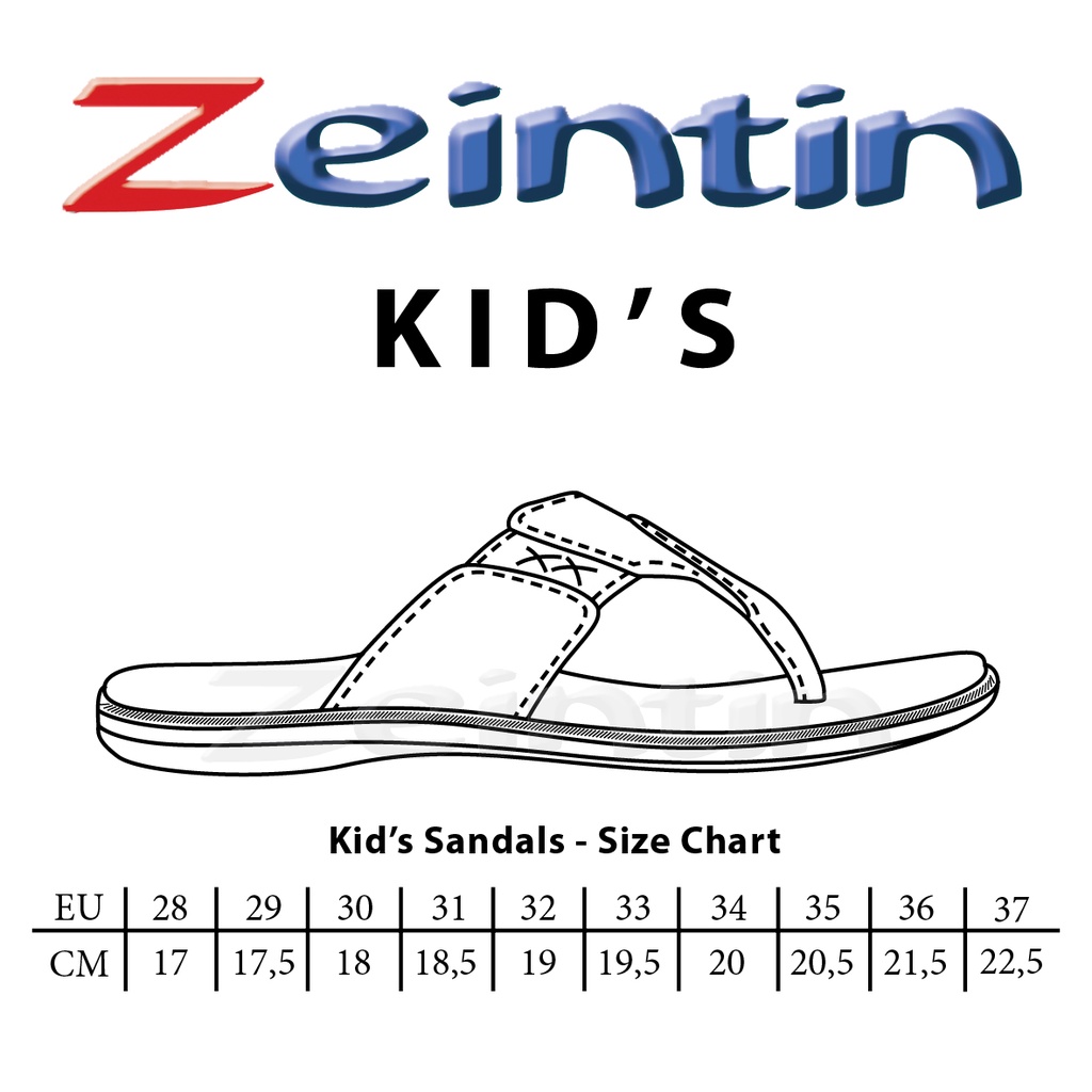 Zeintin - Sandal Anak Tanggung Sendal Laki Selop Gesper Laki - Laki Sandal Sehari - Hari Terbaru Hand Made Zeintin IN