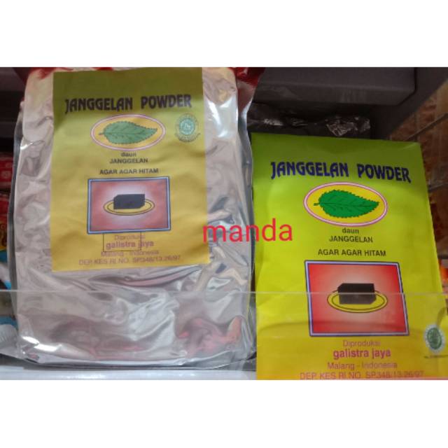 

Jaggelan janggelan powder bubuk agar agar hitam cincao cincau hitam instan