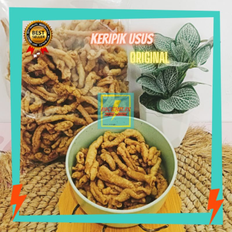 

keripik usus ayam super original kripik usus krispi 500gr