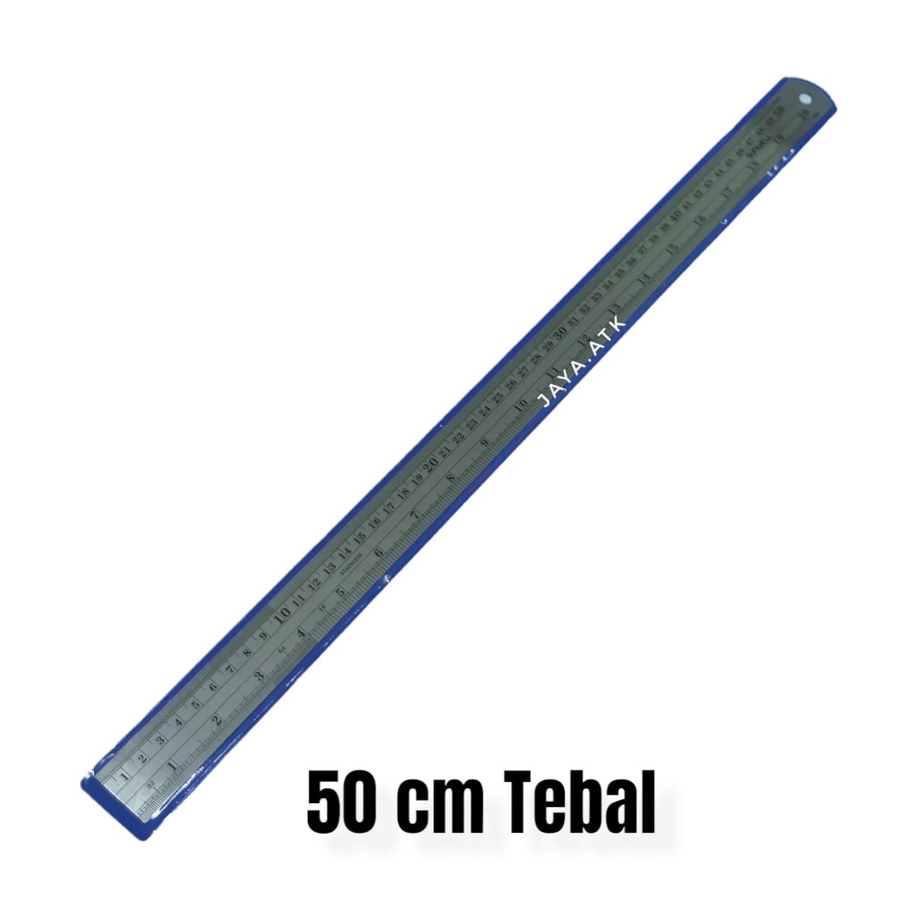 

PENGGARIS MISTAR 50 CM BESI TEBAL STAINLESS STEEL