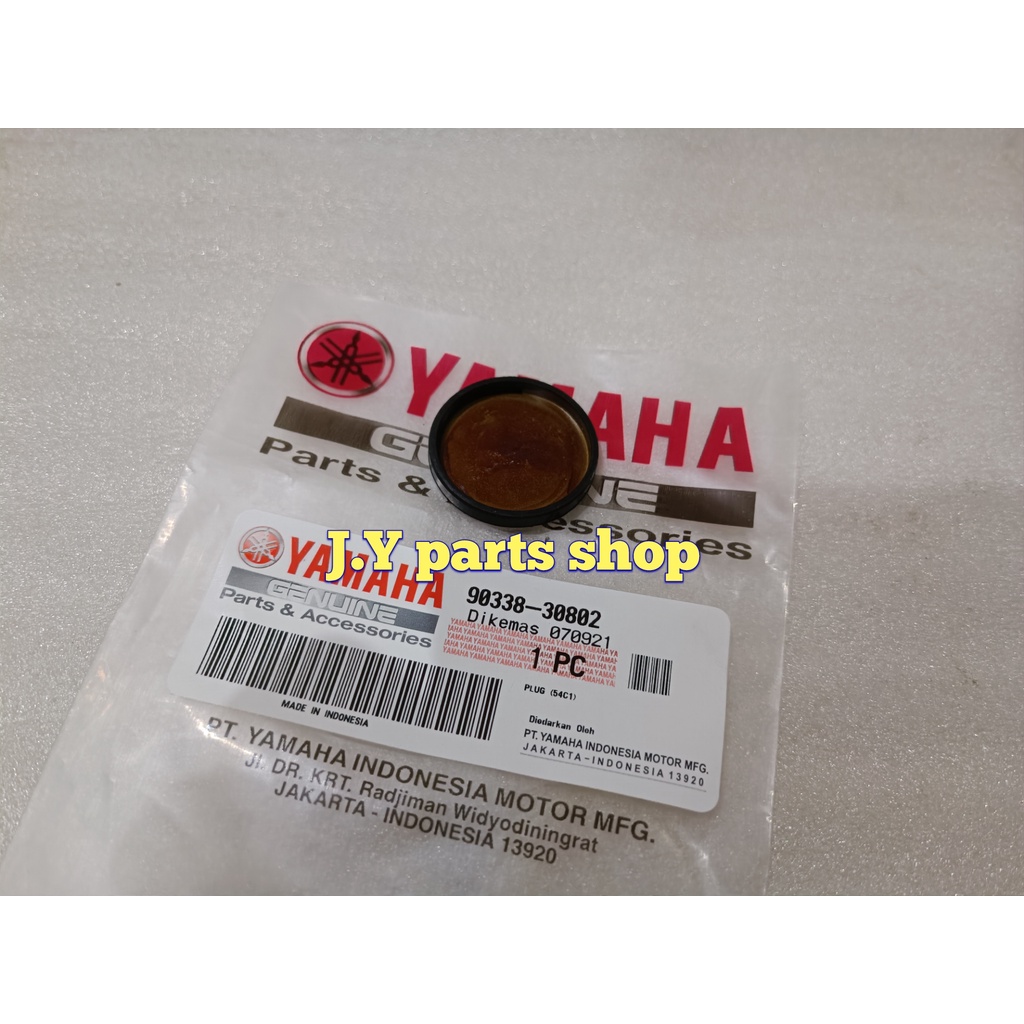 PLUG TUTUP ENGKOLAN KICK STATER BLOK KOPLING KANAN R15 LAMA V2 XABRE ORIGINAL YGP 90338-30802