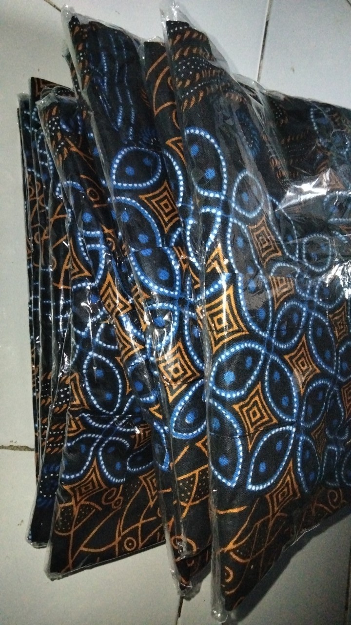 Bswart Batik Hrb026 Kenongo Hem Pendek Padi Pekalongan M L Xl Batik Pria Murah Modern Grosir