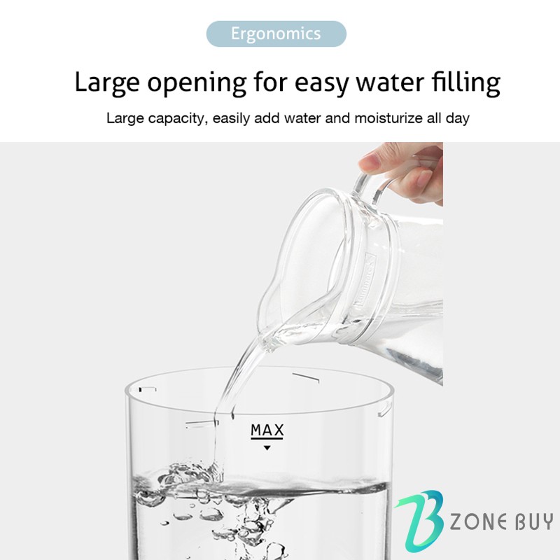 100% ORI Humidifier Diffuser Aroma Diffuser 700ML Oil Diffuser Aroma Terapi Pengharum Ruangan M107-2