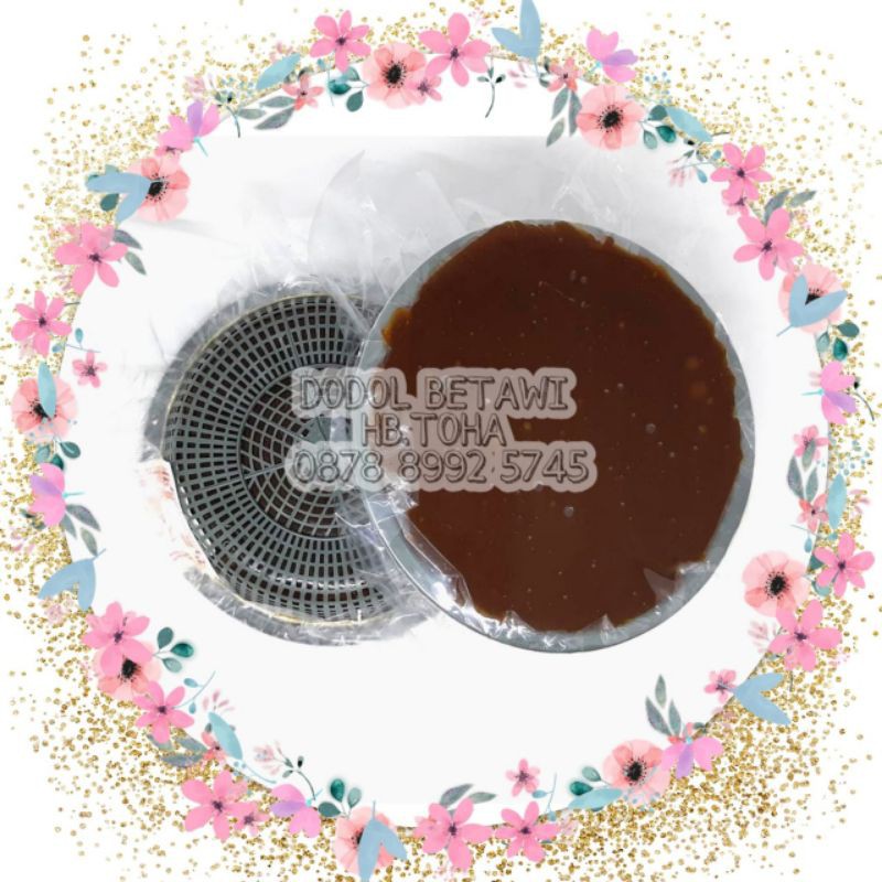 

DODOL BETAWI ASLI KETAN PARIS - HB TOHA - OLEH OLEH KHAS JAKARTA (BESEK KECIL 1,2kg)