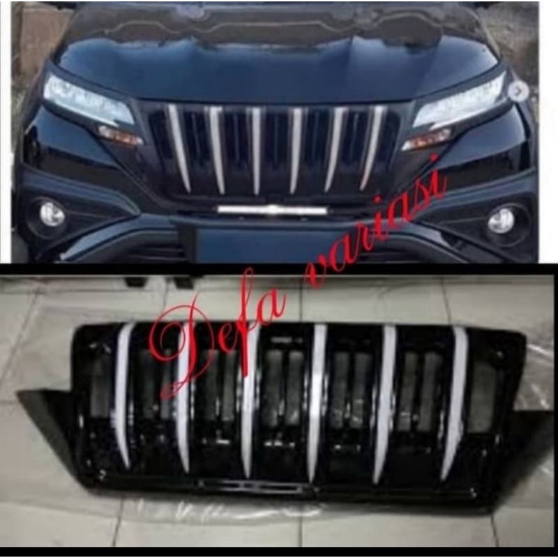 Grill Bumper Depan All New Rush/Terios Prado Apolo Model Ganti