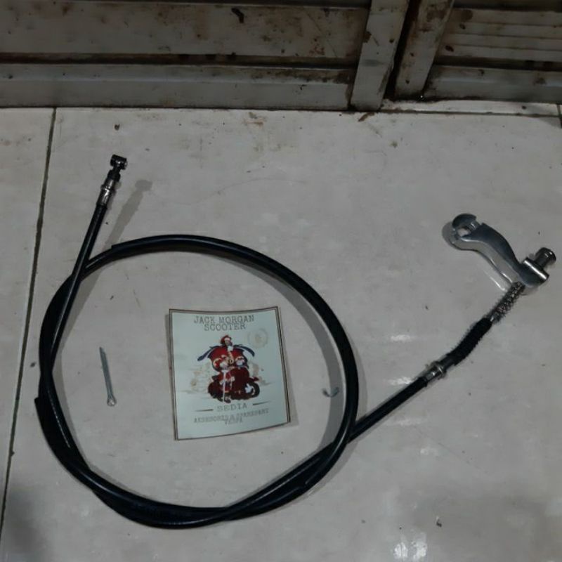 paha rem belakang zip untuk vespa px,super,xl