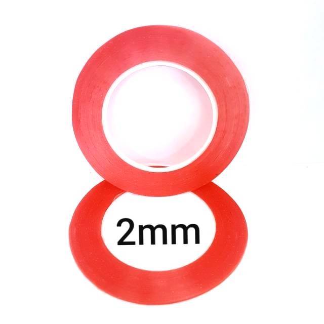 

Double Tape Merah 2mm / Lem LCD Touchscreen / Lem Multi Fungsi / Lem