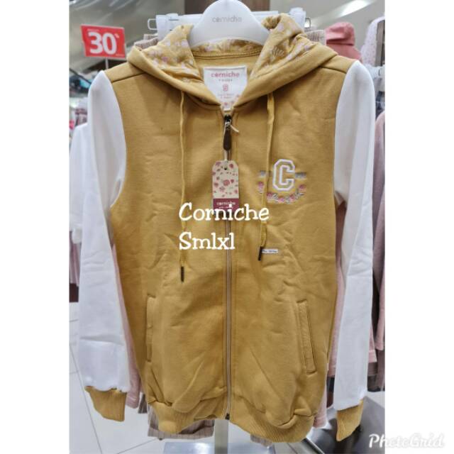 serba jaket CORNICHE bahan kaos hanya 270rb