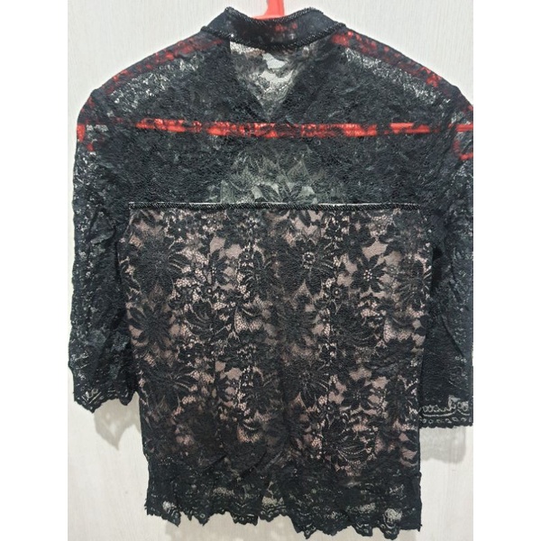 Preloved stelan kebaya modern, celana brukat cantik