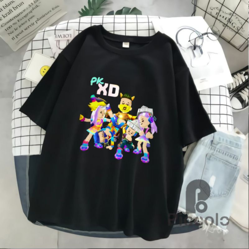 BAJU ANAK KAOS ANAK PK XD BAHAN PREMIUM