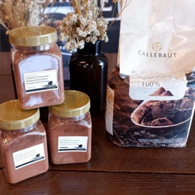 

Callebaut 22-24 Chocolate cocoa powder Pure 100% kemasan 1 kg asli