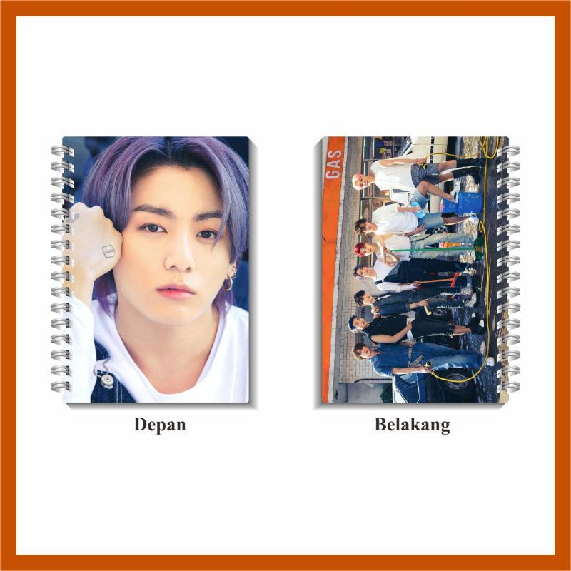

[READY/BISA COD] NOTEBOOK KPOP BTS BUTTER - PERMISSION TO DANCE MEMBER (CONCEPT 3)