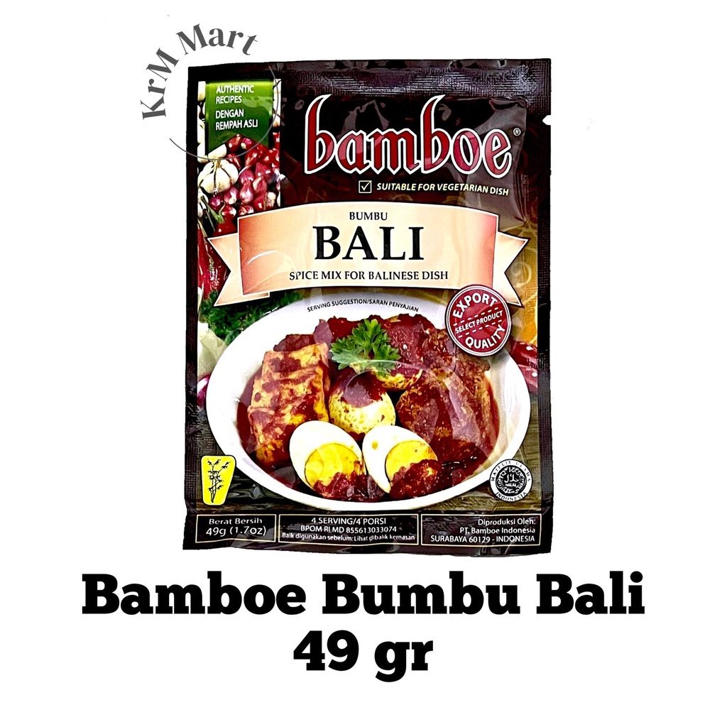 

Bamboe Bali bumbu instan masakan dapur varian nusantara