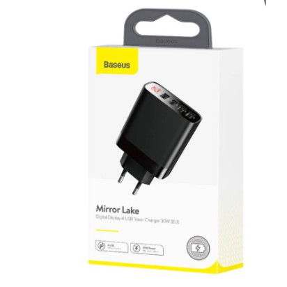 TC ADAPTOR BASEUS 4USB MIRROR 30W CCJMHB-B01,B02