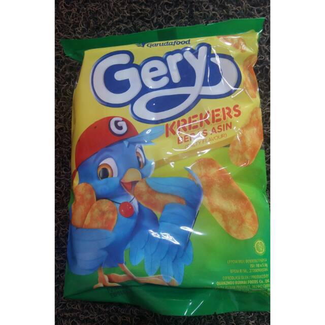 

Gery KREKERS BERAS ASIN ( SALTY FLAVOUR) 100gr