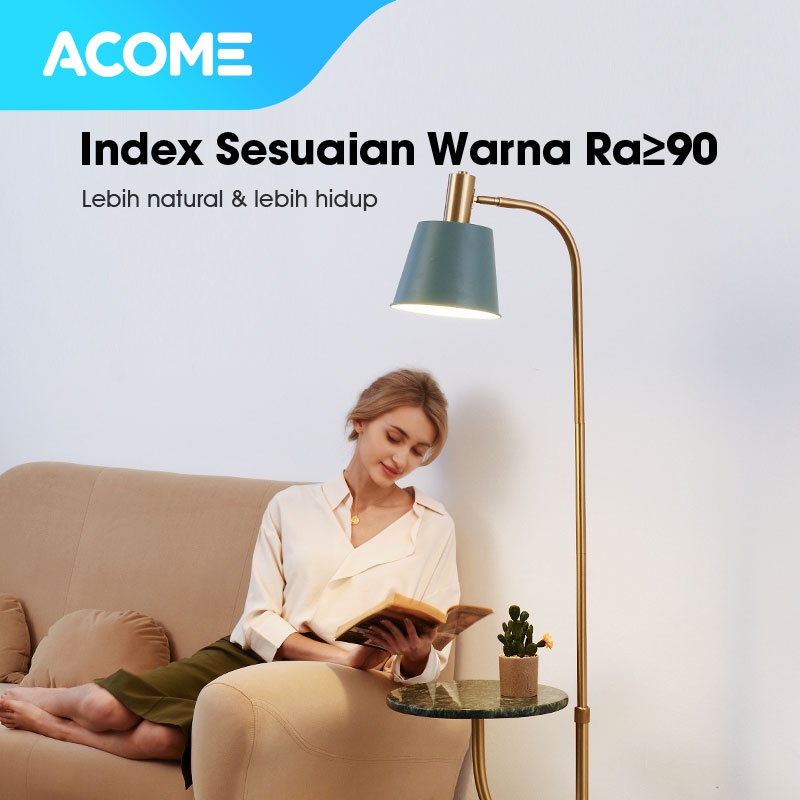 Acome Lampu Bohlam Smart WIFI LED 9W / 12W RGB Garansi Resmi 1 Tahun AL01