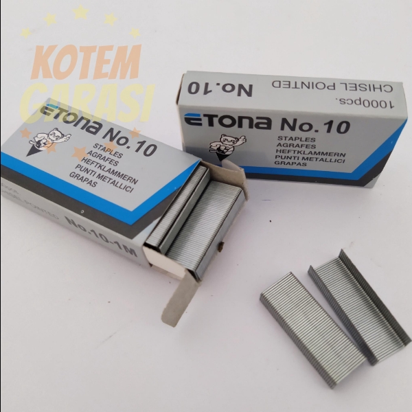 

KOTEM GARASI Isi Staples No. 10 Etona / Refill Stapler Etona No. 10