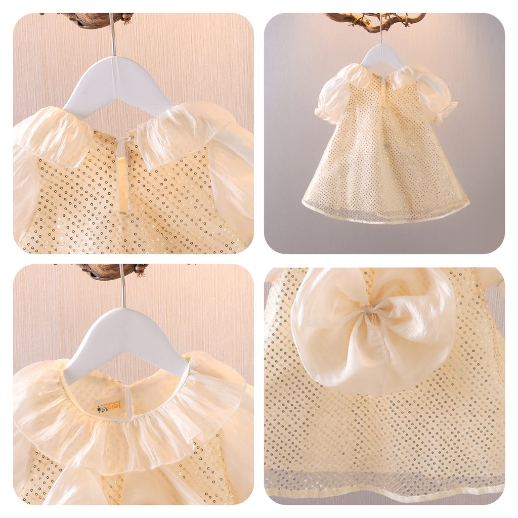 6BULAN - 4TH Dress Anak Perempuan Dress Tutu Bayi Anak perempuan