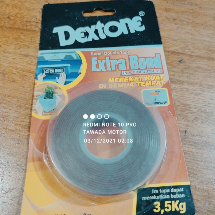 

Diskon Double Tape Extra Bond Merk Dextone Isi 2M Sale!!!