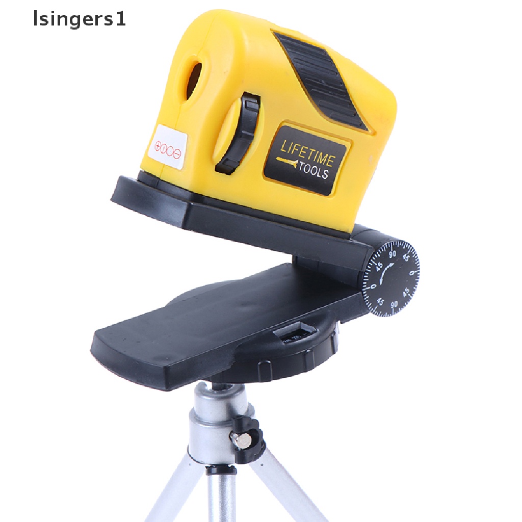 (lsingers1) Penggaris Leveling laser Horizontal / Vertikal 360 Derajat °