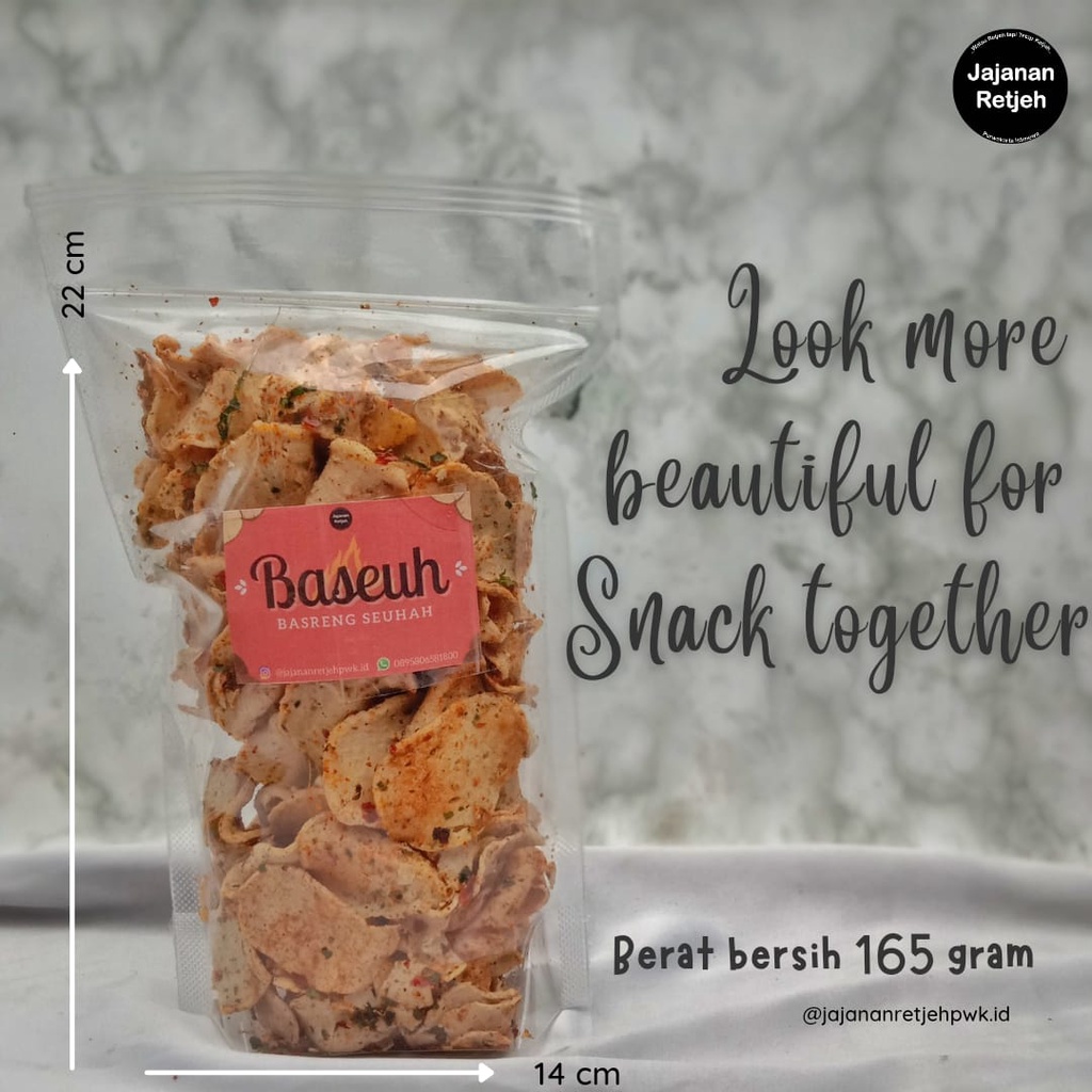 

Baseuh/ Basreng Seuhah 225 gr (Ukuran sedang)