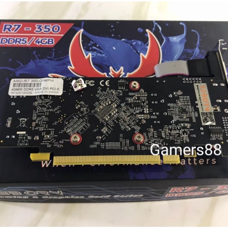 VGA CARD Ati Radeon AMD R7 350 4GB DDR5 128Bit